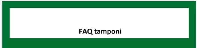 Tamponi FAQ
